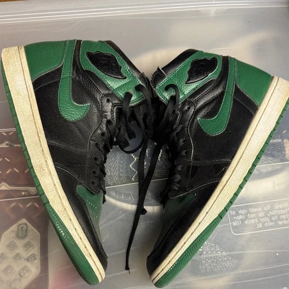 NIke air Jordan 1 high pine green - Picture 5 of 12